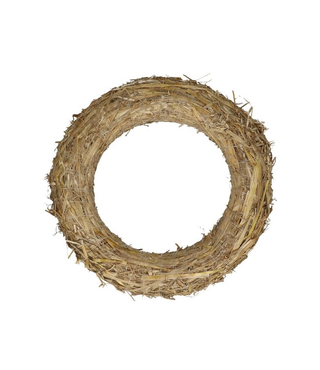 Natural straw wreaths | Diameter 25 centimetres | Ordered by 10 pieces