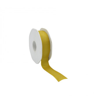 4A Gold fabric with wire ribbon | 23 millimetres wide | Length 20 metres | Per piece