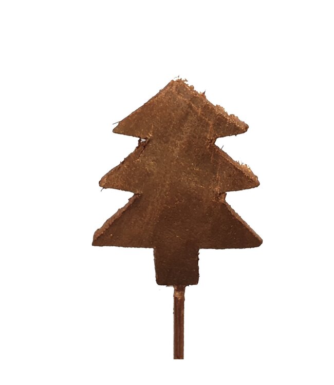 Coco X mass tree on stem Copper | Per 50 stuks te bestellen