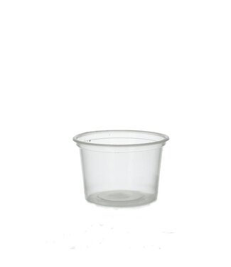 4A Transparenter Blumenzuchtbecher | Durchmesser 12 Zentimeter | Höhe 7 Zentimeter | Inhalt 480 Kubikzentimeter | Pro 50 Stück