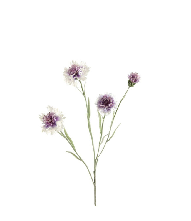 Kunstbloemen Cornflower 61cm | Per 6 stuks te bestellen