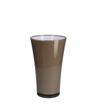 4A Graue Fizzy Kunststoffvase | Durchmesser 16 Zentimeter | Höhe 27 Zentimeter | Pro Stück