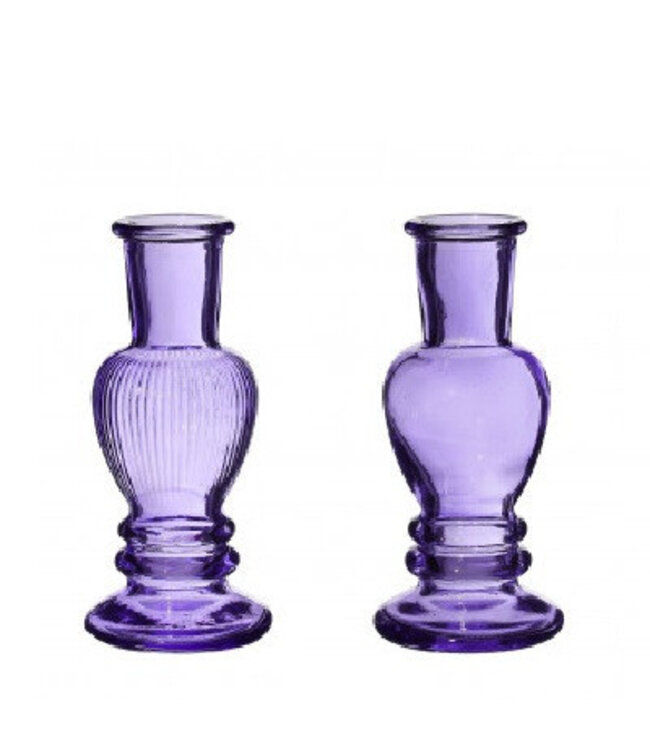 Glas Candle vaas d05.5*12cm ass. | Per 12 stuks te bestellen