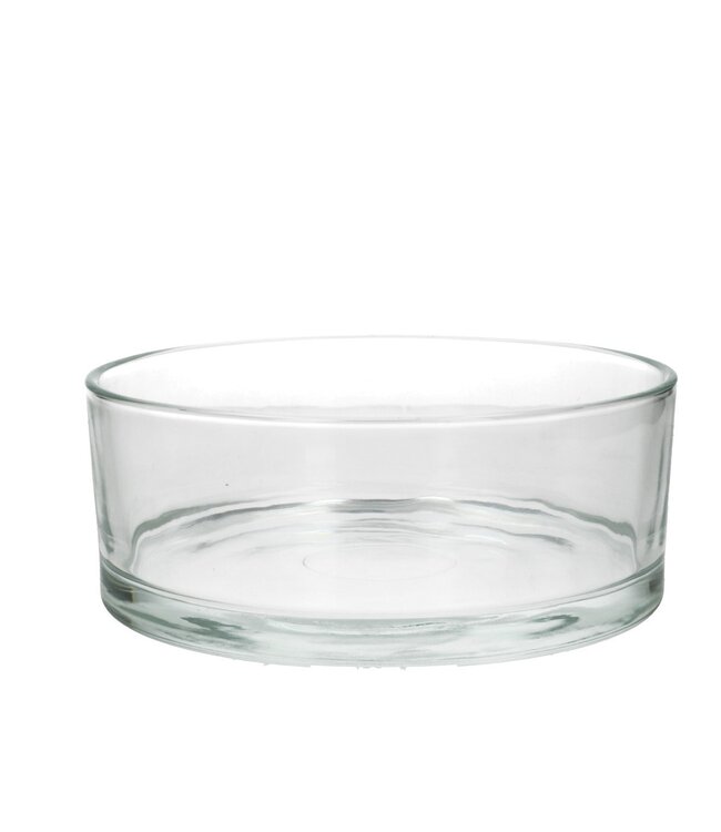 Glas Schaal d19*8cm | Per 4 stuks te bestellen