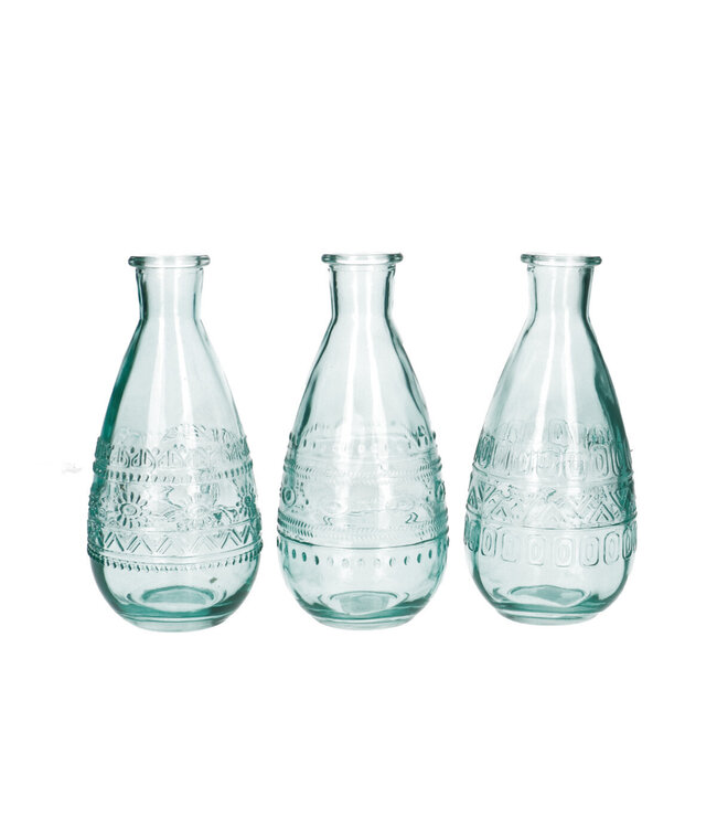 Glas Rome fles d07.5*16cm | Per 12 stuks te bestellen