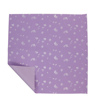 4A Lavendel Romantische Blattfolie | Größe 60 x 60 Zentimeter | Pro 100 Stück