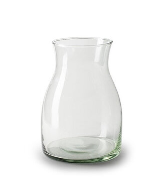 4A Glas Vaas Romeo d14*20cm | Per 6 stuks