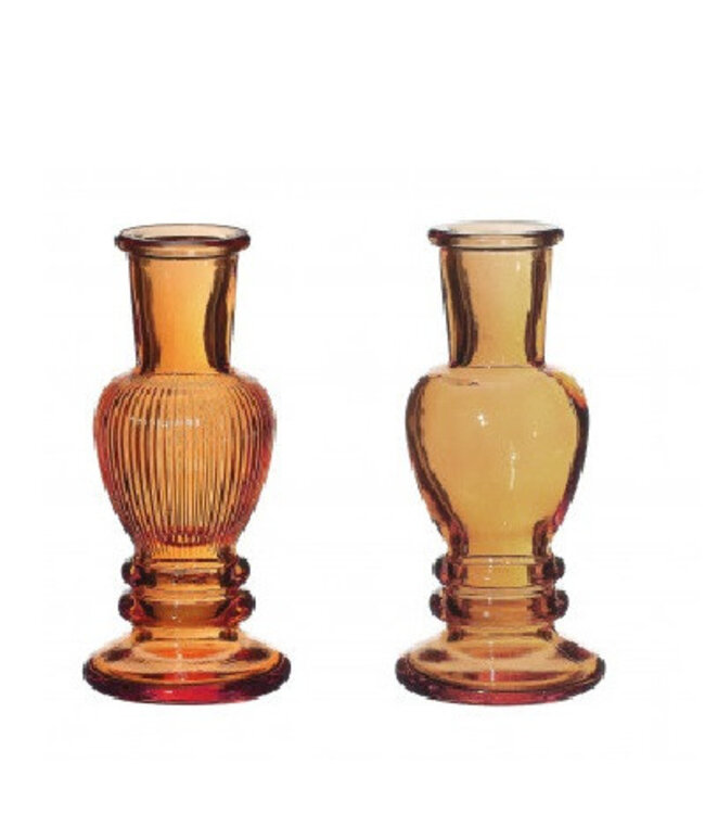 Glas Candle vaas d05.5*12cm ass. | Per 12 stuks te bestellen