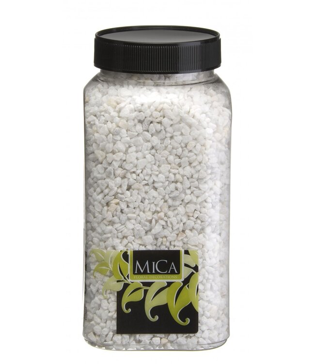 Wit grind garnering | Diameter grind 2-4 millimeter  | Gewicht 1 kilogram | Per stuk te bestellen