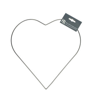 4A Liefde Hart metaal 35cm ( x 10 )