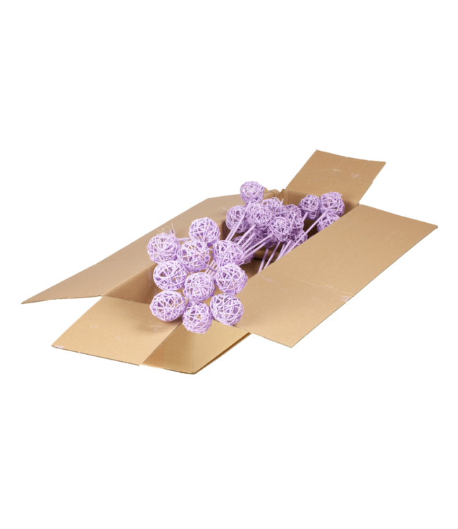 Brunch ball 5cm o/s 10pc SB lilac misty | Per 3 stuks te bestellen