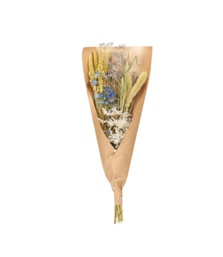 LDD Field bouquet medium natural blue | Per 12 stuks