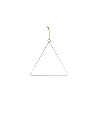 LDD Triangle 20cm metal small SB gold ( x 20 )