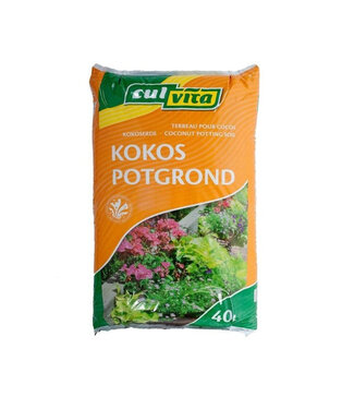 4A Culvita Kokosblumenerde für Pflanzen | Inhalt 40 Liter | Pro Stück