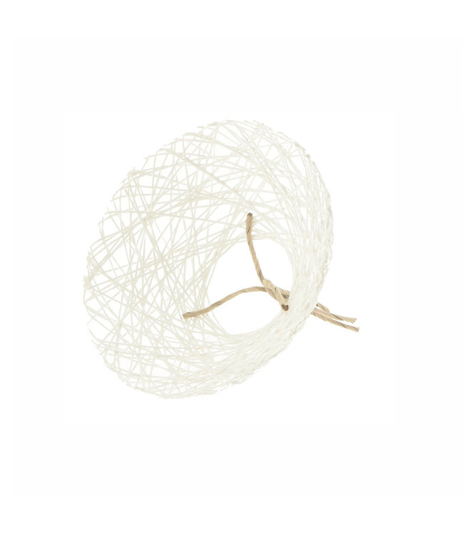 Porte-bouquet blanc 100% Paperweb | Diamètre 25 centimètres | Commande par 10 pièces