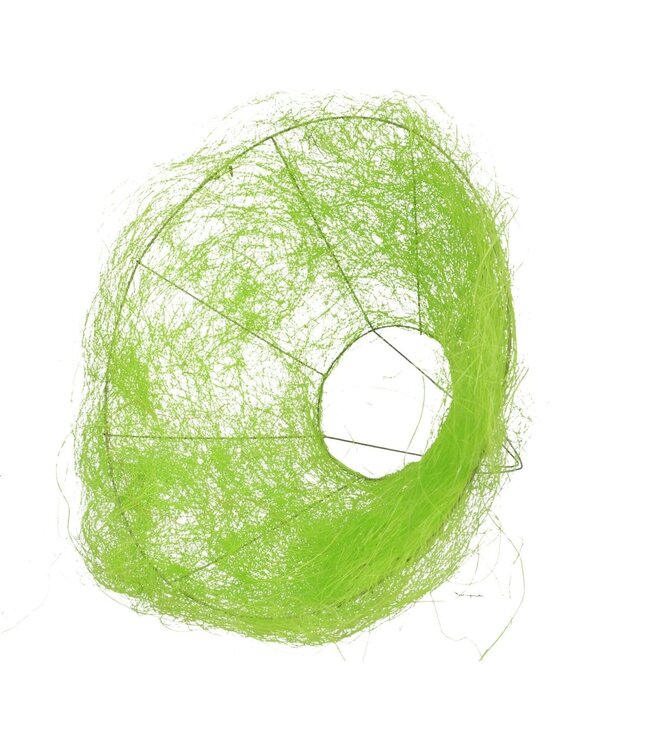 Apple green bouquet holder Sisal | Diameter 30 centimetres | Available to order per 10 pieces
