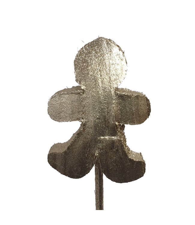 Coco snowman on stem Platina ( x 50 )