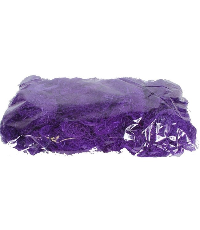 Coco fibre 250gram in poly purple ( x 4 )