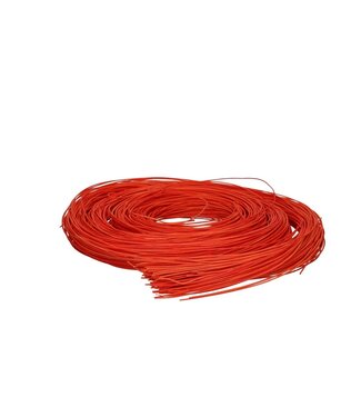 4A Oranje Rotan decoratie | Diameter 1.5 millimeter | Gewicht 250 gram  | Per stuk
