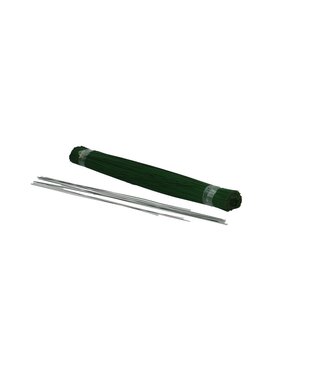 4A Dark green lacquered floral wire | 4 millimetres thick | Length 30 centimetres | Weight 1 kilogram | Per piece
