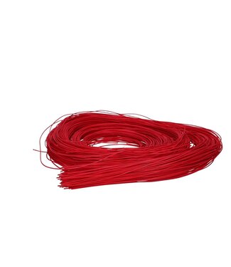 4A Rode Rotan decoratie | Diameter 1.5 millimeter | Gewicht 250 gram  | Per stuk
