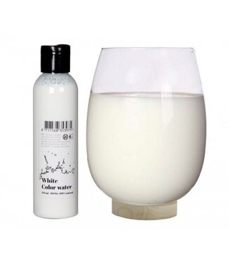 4A Wit gekleurd decoratie water | Inhoud flesje 150 kubieke centimeter  | Per stuk