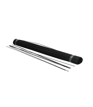 4A Mittelblau lackierter Blumendraht spitz | 16 Millimeter dick | Länge 45 Zentimeter | Gewicht 2,5 Kilogramm | Pro Stück