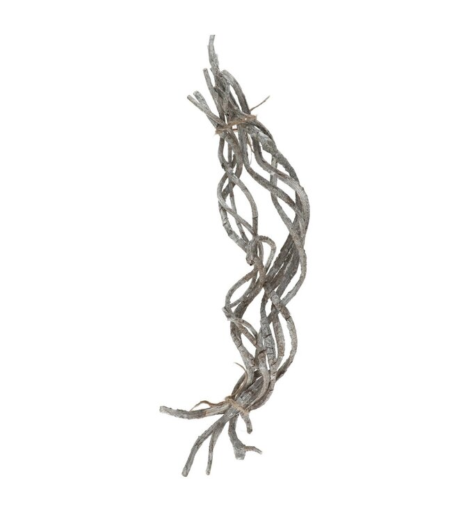 White dried liana bundle dry deco | Length 50 centimetres | 8 lianas per bundle | Available to order per bundle