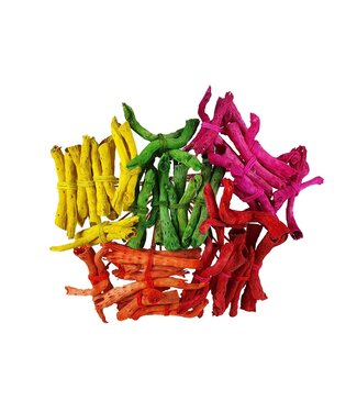 QC Gemengde kleuren Gandiraj boeket | 25 stuks per boeket | Droogbloemen boeket | Lengte 50 centimeter  | Per stuk