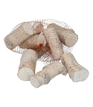 4A Bois de bouleau blanchi séché | décoration sèche | Longueur 7 centimètres | Poids 250 grammes | Par pièce