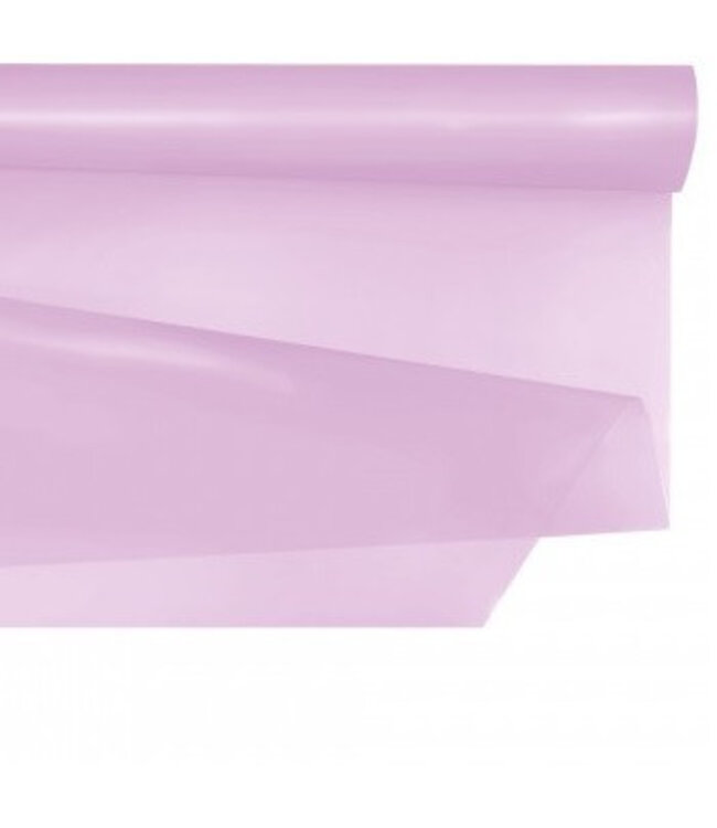 Lilac-coloured Cachotier film on roll | Width 80 centimetres | Length 40 metres | Order per roll