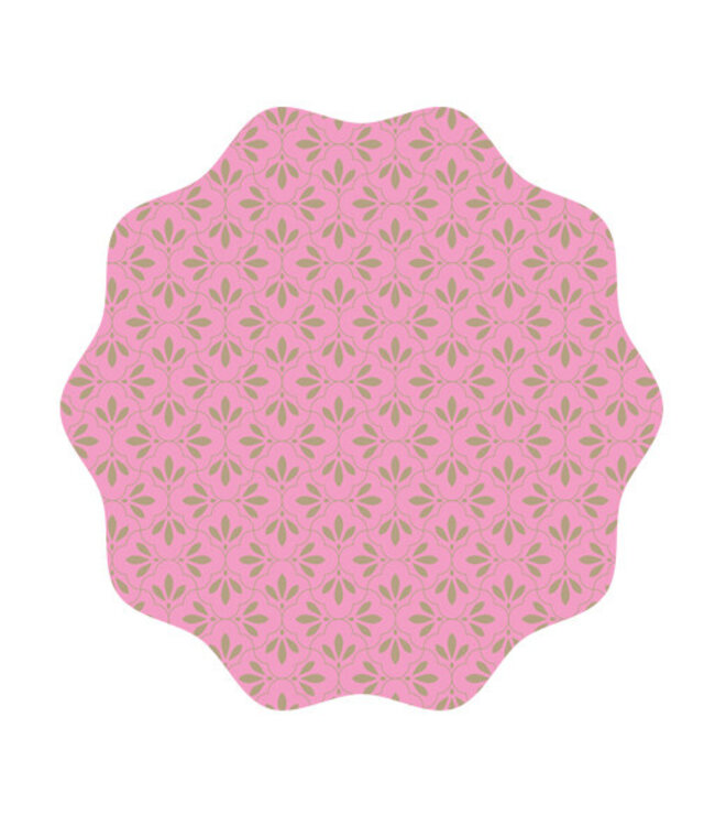 Pink Isabella sheet foil | Size 60 x 60 centimetres | Ordered per 100 pieces