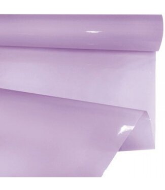 4A Film Clayrbril de couleur lilas en rouleau | Largeur 70 centimètres | Longueur 50 mètres | Par pièce