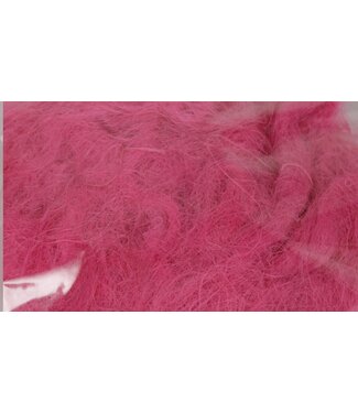 QC Fuzzy fibre 250 gram in poly Cerise ( x 5 )