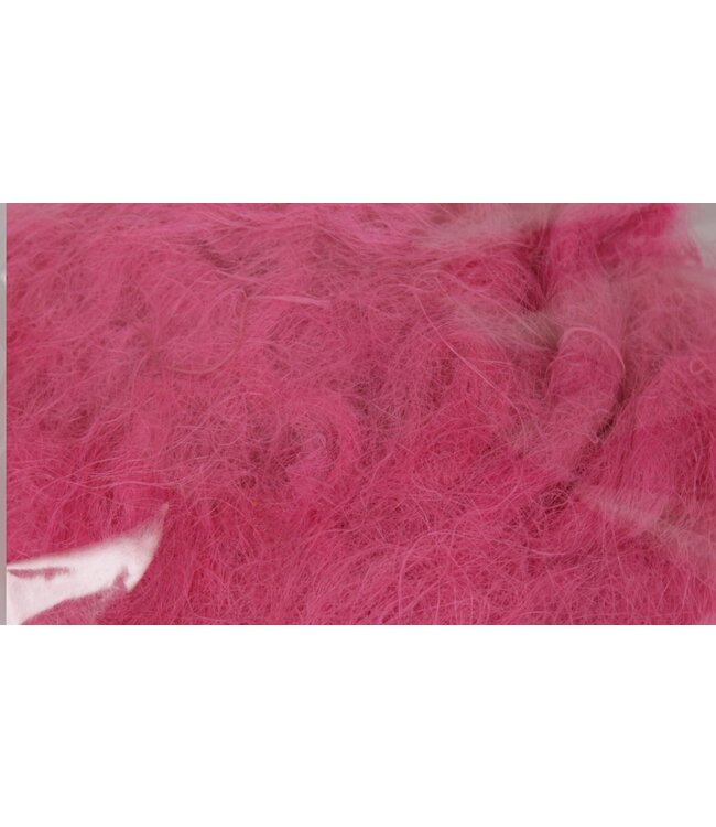 Fuzzy fibre 250 gram in poly Cerise ( x 5 )