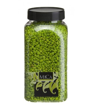 4A Garniture de gravier vert pomme | Diamètre du gravier 2-4 millimètres | Poids 1 kilogramme | Par pièce