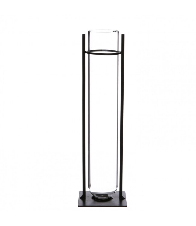 Glas Frame+1buis d05*28.5cm ( x 4 )