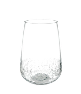 4A Glas Oneida vaas d20*28cm | Per 6 stuks