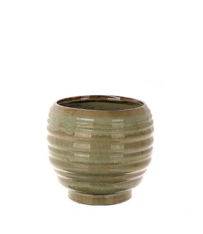 Keramiek Dalmine pot d13*11.5cm ( x 6 )