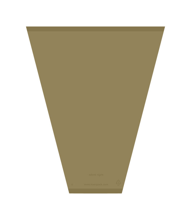 Gold-Coloured Covers Silent | Size 40 x 30 x 12 centimetres | Available to order in sets of 50