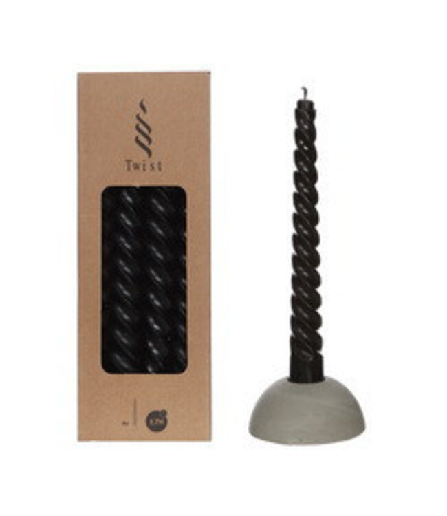 Kaars Twist d2.2*19cm x4 ( x 1 )