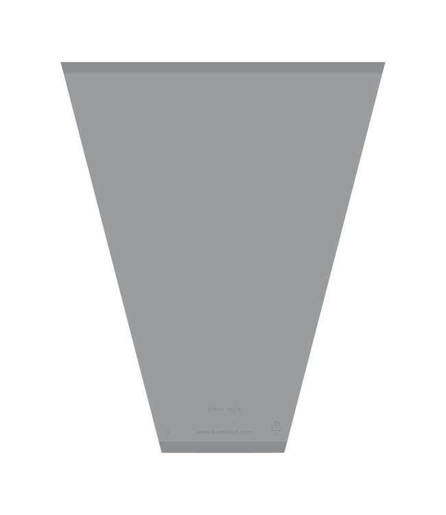 Silver Covers Silent | Size 40 x 30 x 12 centimetres | Available to order per 50 pieces