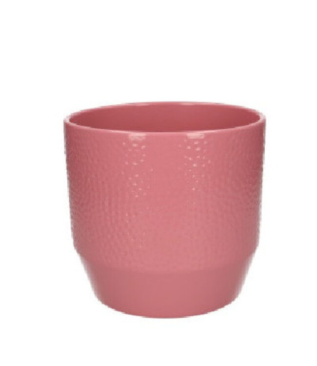 Keramiek Tirza pot dots d17*16cm ( x 4 )