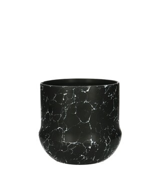 4A Keramiek Pot Marble d13*12.5cm ( x 12 )