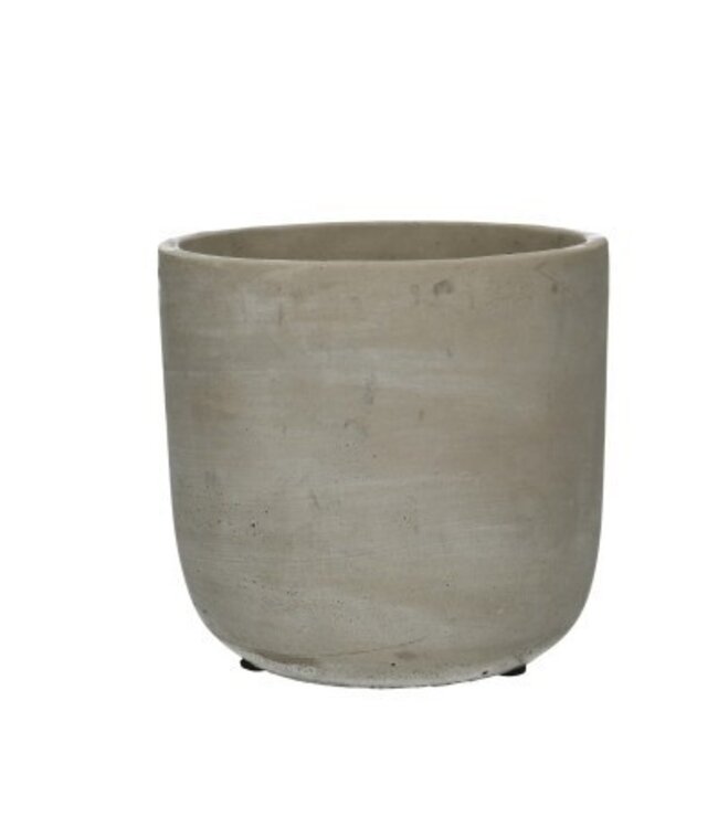 Keramiek Stone rond d15.5*14.5cm | Per 6 stuks te bestellen