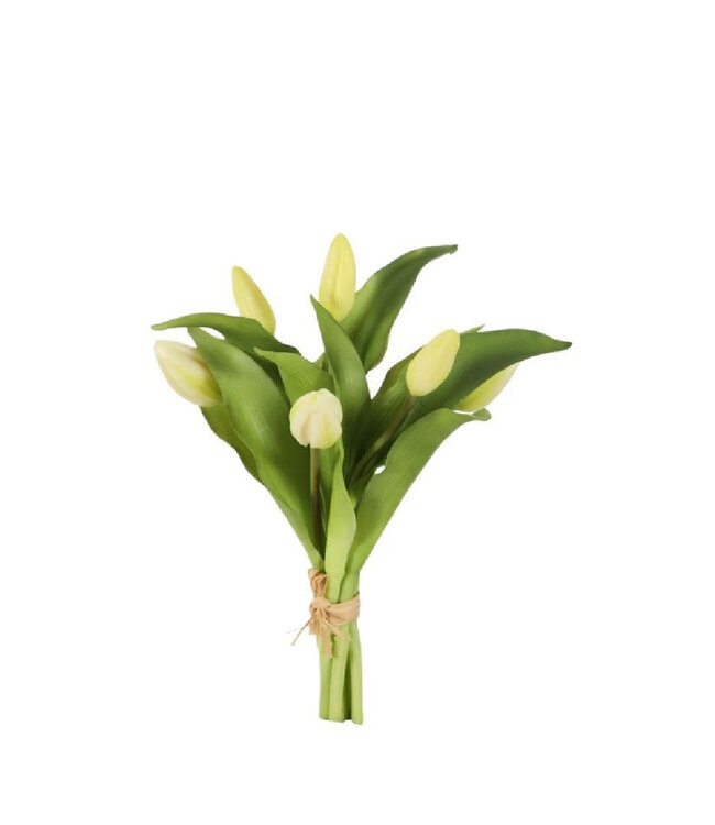 Kunstbloemen Tulp boeket 32cm x7 ( x 1 )