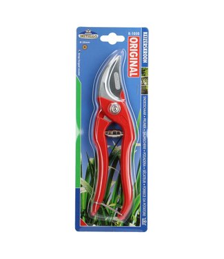 4A Rote Metallo Gartenschere | Länge 21,5 Zentimeter | Pro Stück