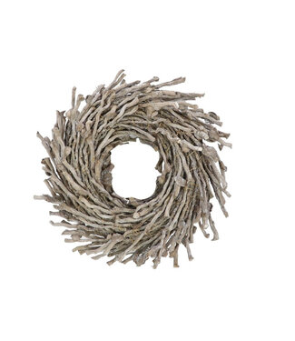 4A Grey Half Botay wreath | Diameter 40 centimetres | Per piece