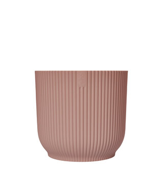 4A Roze kunststof Vibes pot | Diameter 18 centimeter | Hoogte 17 centimeter | Per 6 stuks