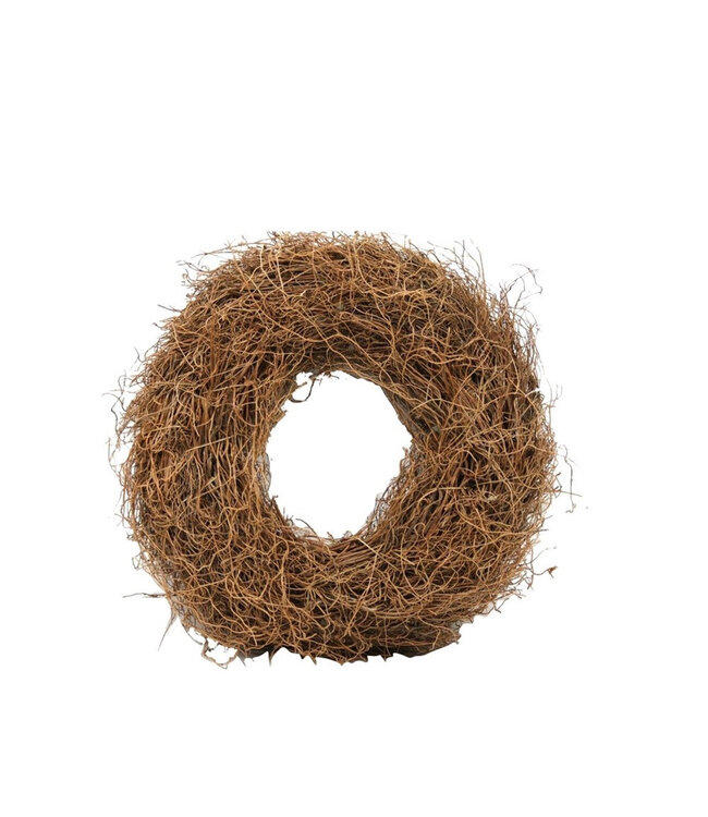Naturelle krans van varenwortels | Diameter 48 centimeter | Per krans te bestellen